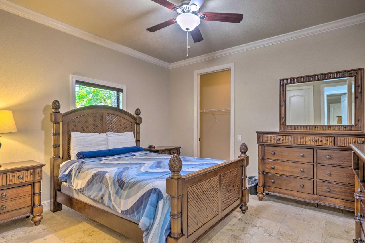 Canalfront Cape Coral Home With Patio And Grill! Exterior photo